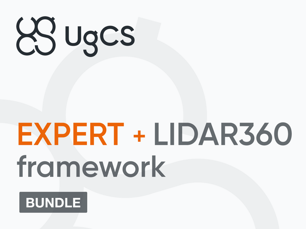 UgCS EXPERT + Marco LIDAR360