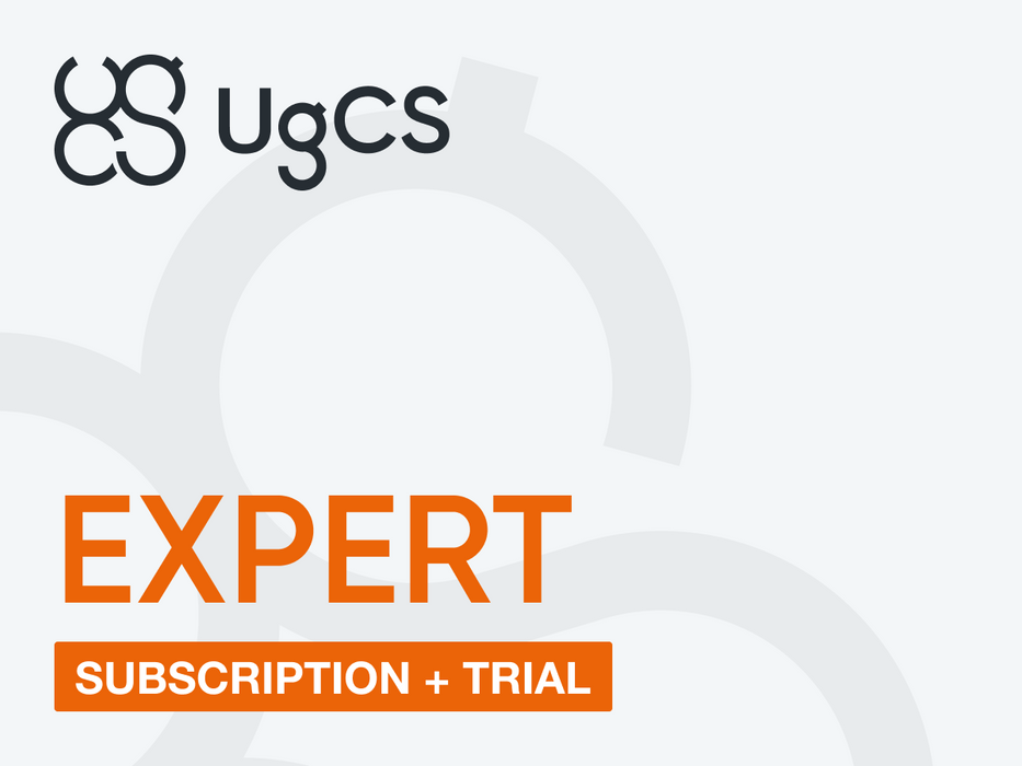 UgCS EXPERT monthly subscription + 14-day TRIAL
