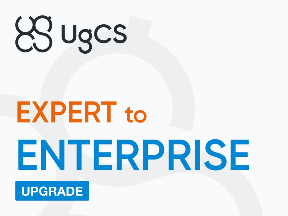 Upgrade UgCS EXPERT to UgCS ENTERPRISE