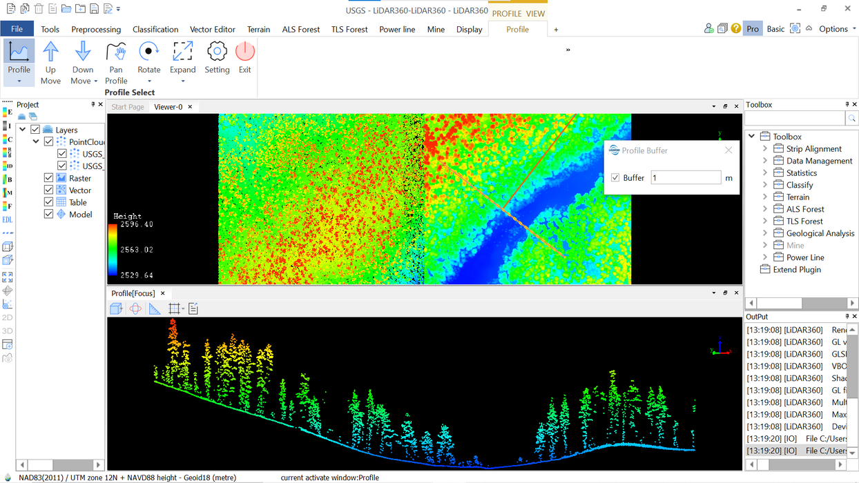 UgCS EXPERT + LIDAR360 Framework